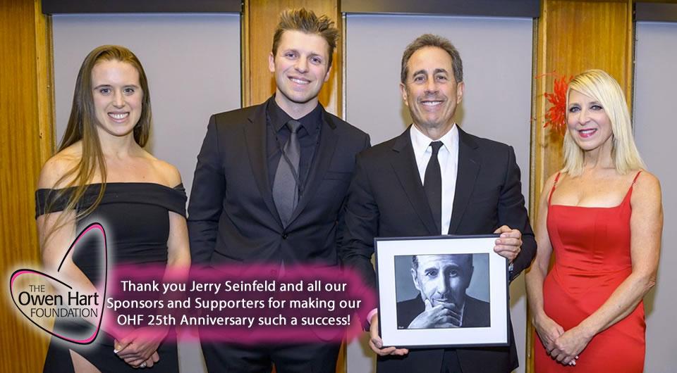 Thank you Jerry Seinfeld and Supporters!